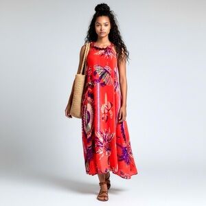 Beach-Glam Maxi Trapeze